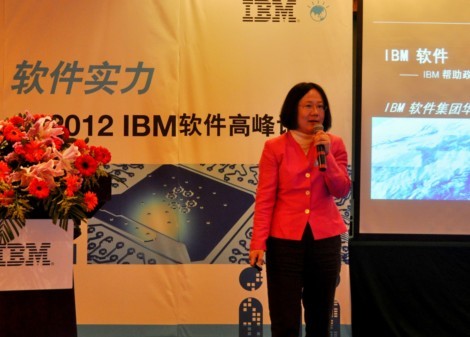 IBM软件集团华中区总经理兰彤女士