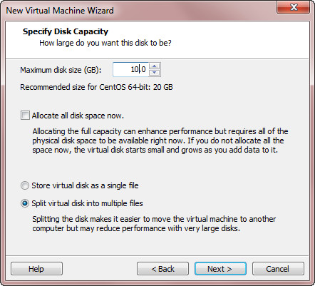 Cent OS 6.4虚拟机安装实践